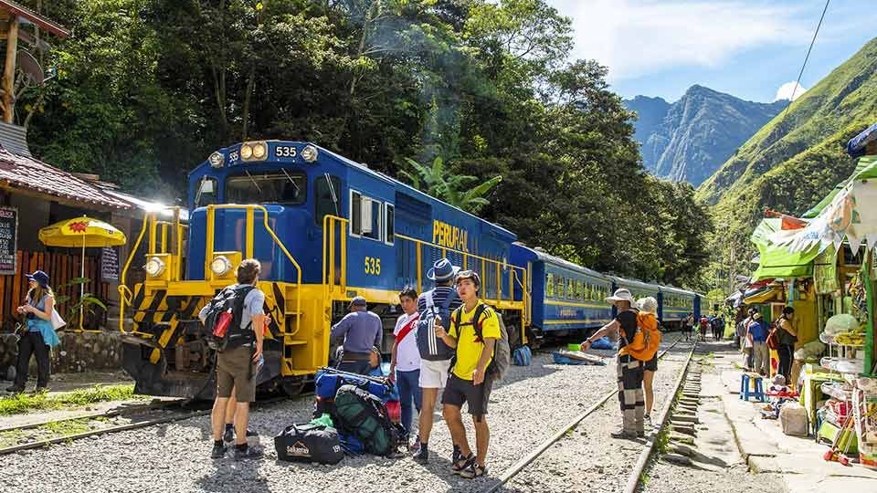 machuicchu en tren